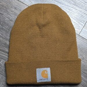 Carhartt | Unisex A18 Knit Cuffed Watch Hat Beanie OSFM Brown